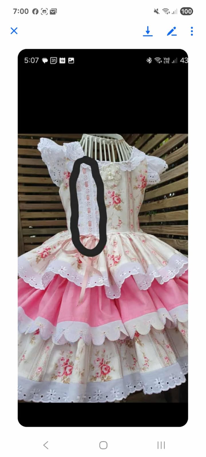 Custom for Renee - Elegant Twirly Dress