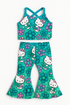 Crop and Pants Set